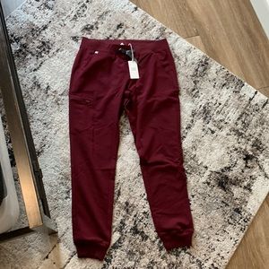 Figs Zamora Jogger. New with tags. (Burgundy/L/Tall)